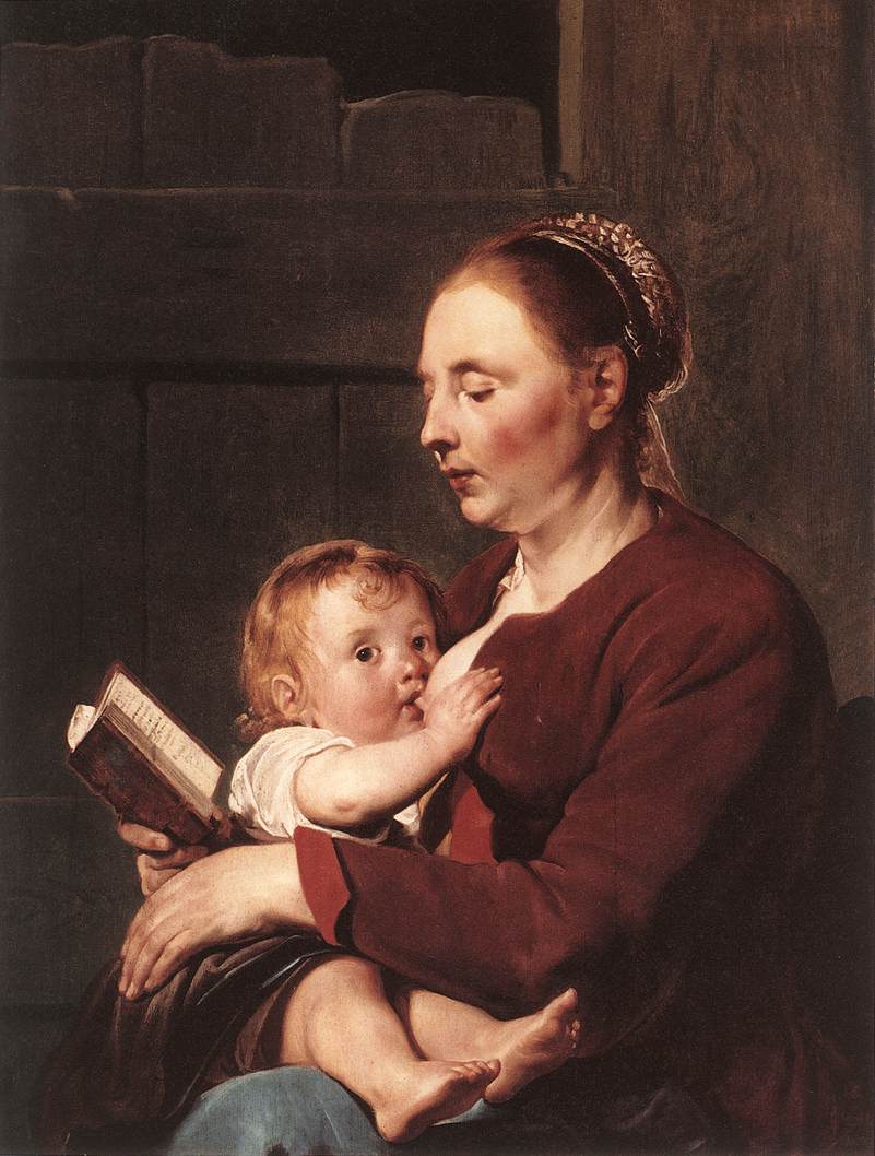 GREBBER, Pieter de Mother and Child sg